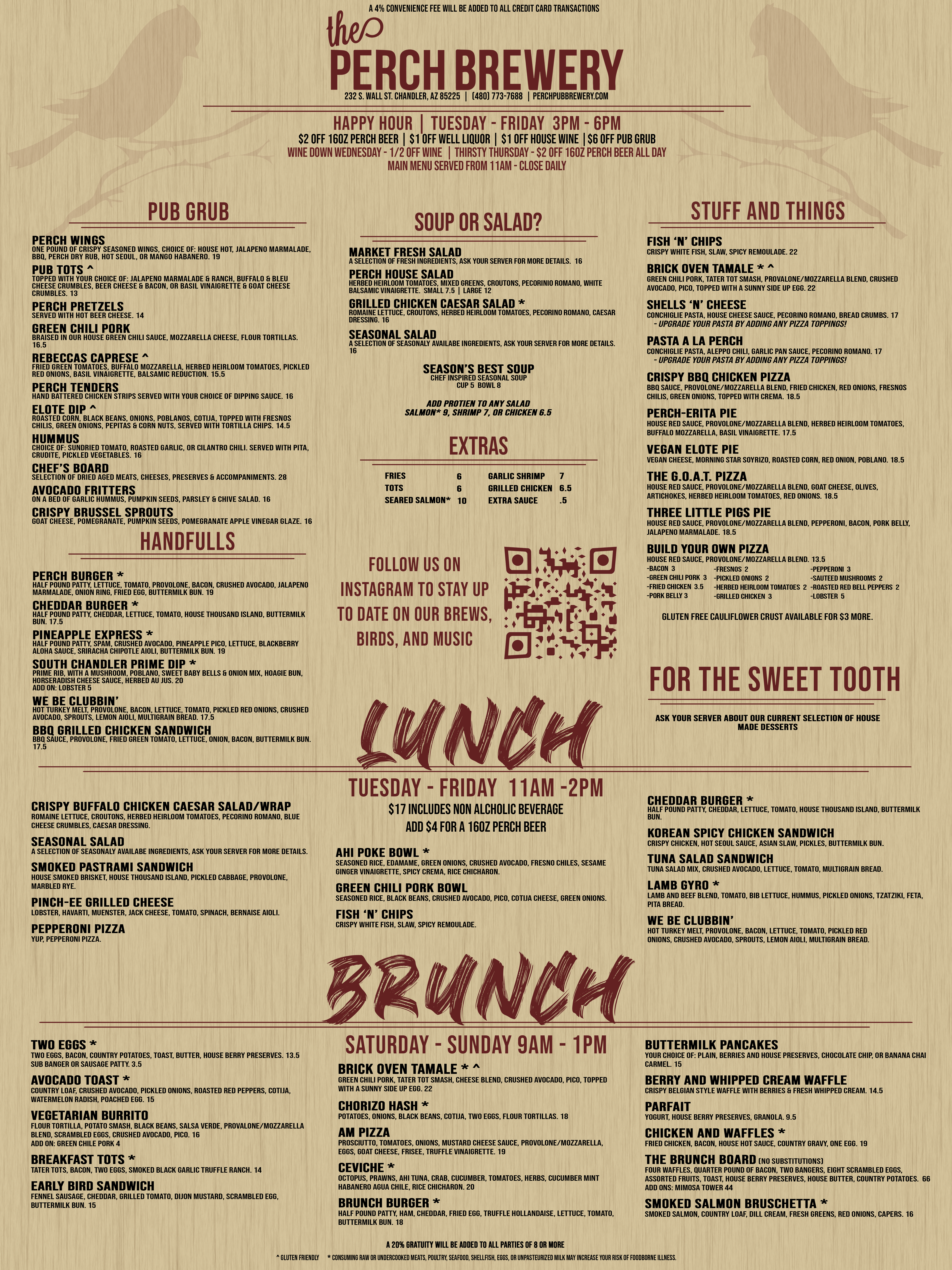 23-24 menu front print